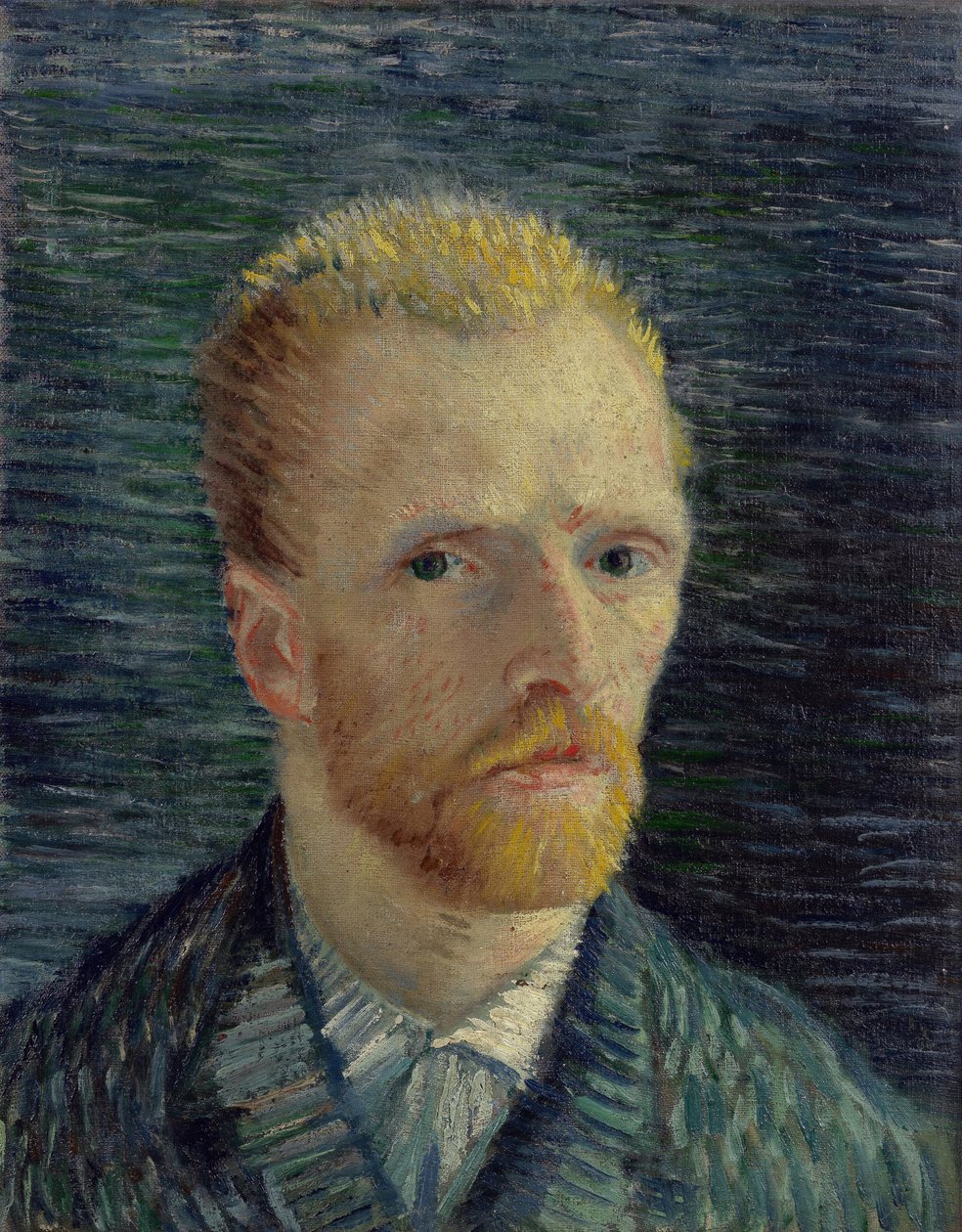 Önarckép: Gogh, Vincent, van (1853-1890). Olaj, vászon, mérete: 42,2x34,5 alkotó: Vincent van Gogh