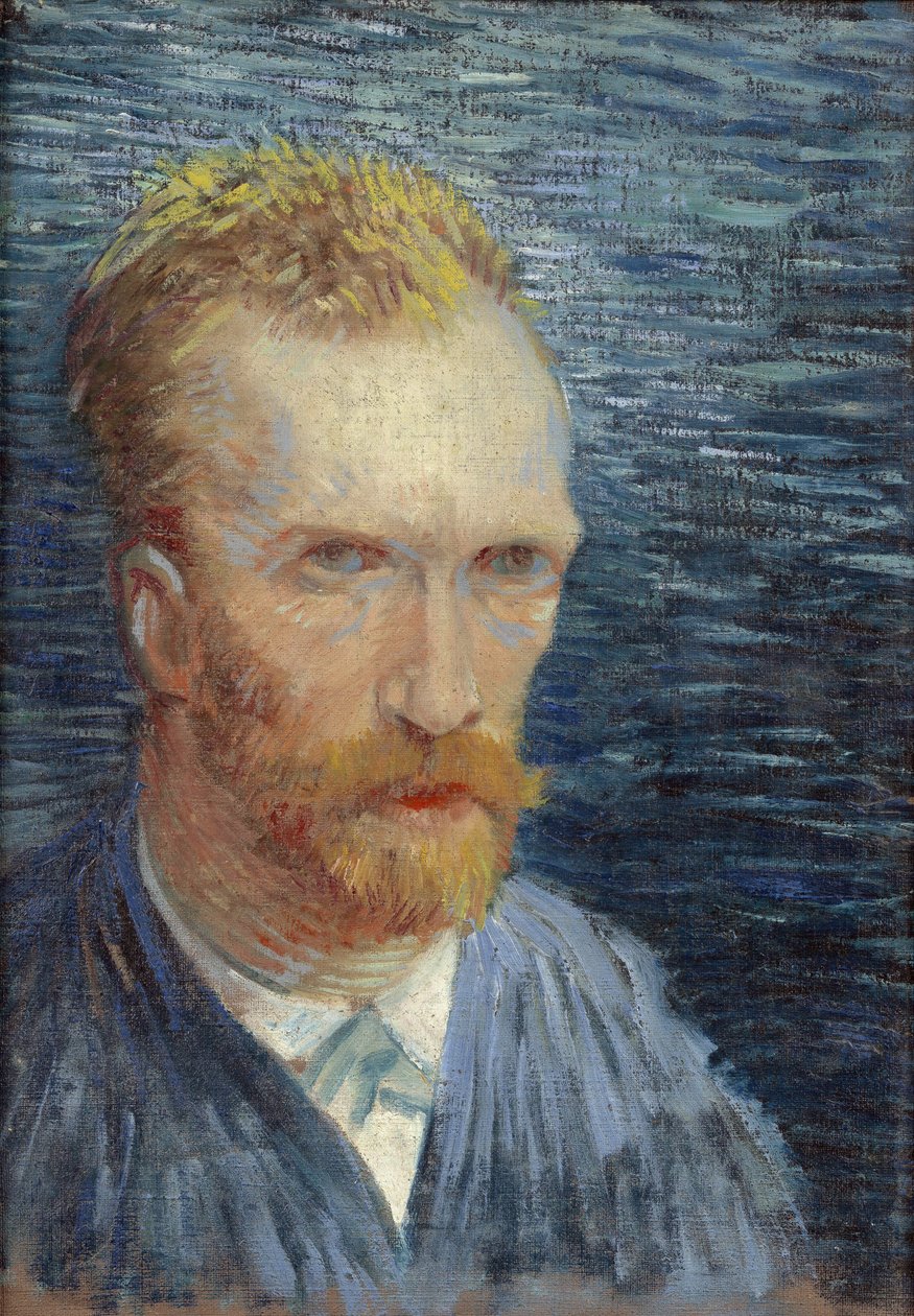 Önarckép: Gogh, Vincent, van (1853-1890). Olaj, vászon, mérete: 43,2x31,3 alkotó: Vincent van Gogh