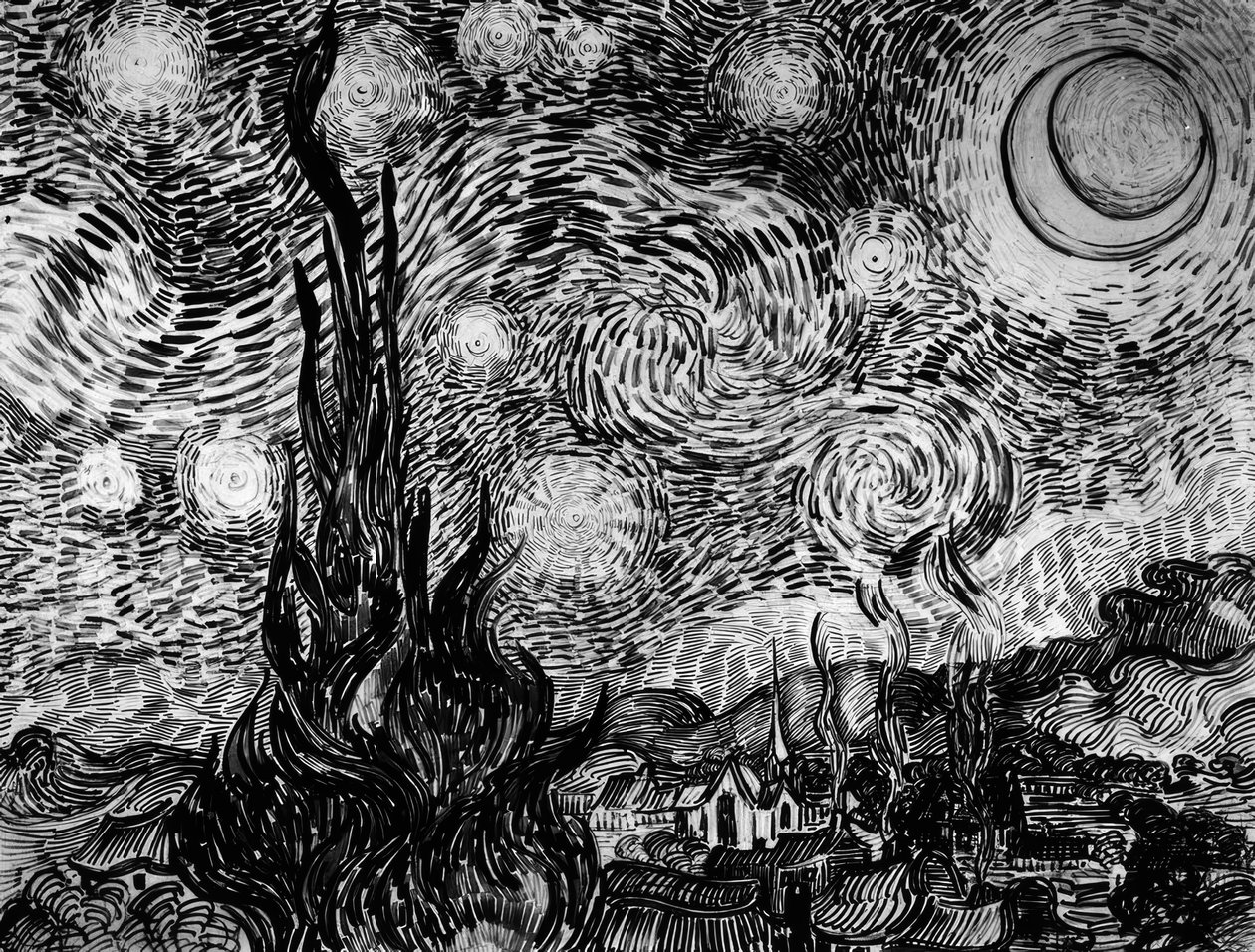 Csillagos éjszaka alkotó: Vincent van Gogh