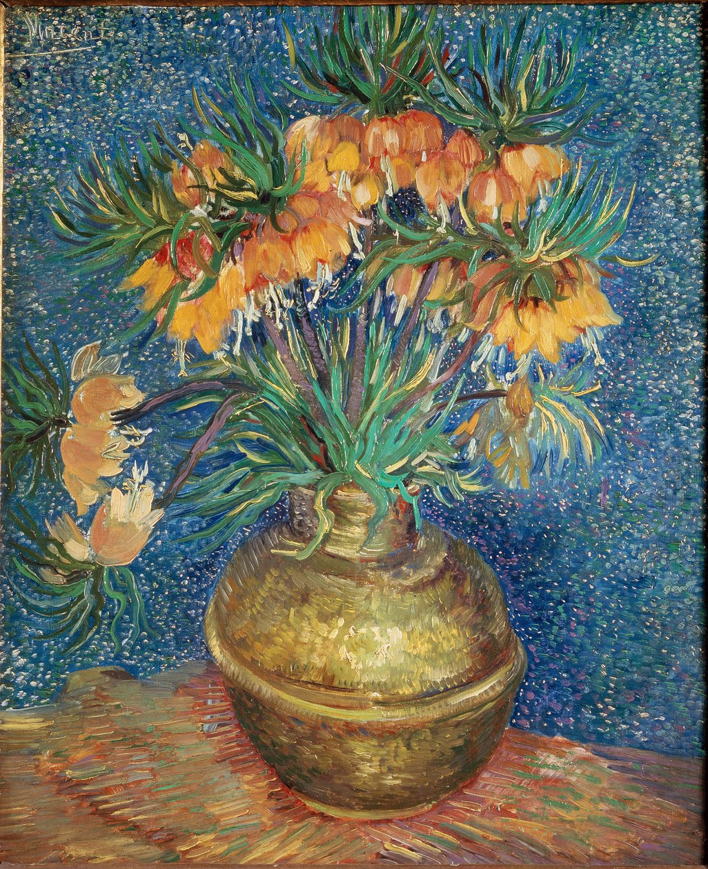 Csendélet fritillárisok alkotó: Vincent van Gogh