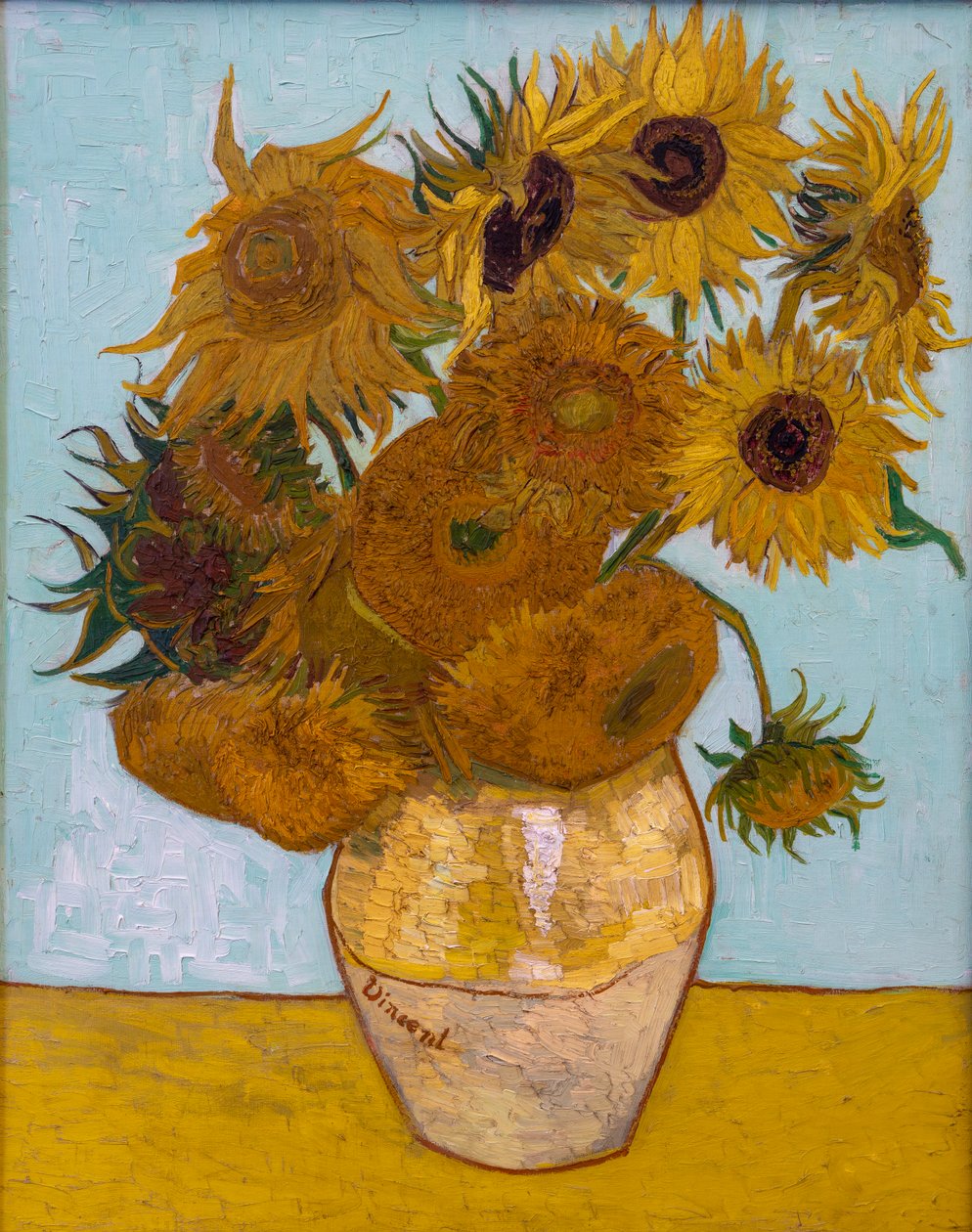 Napraforgók (müncheni változat) alkotó: Vincent van Gogh