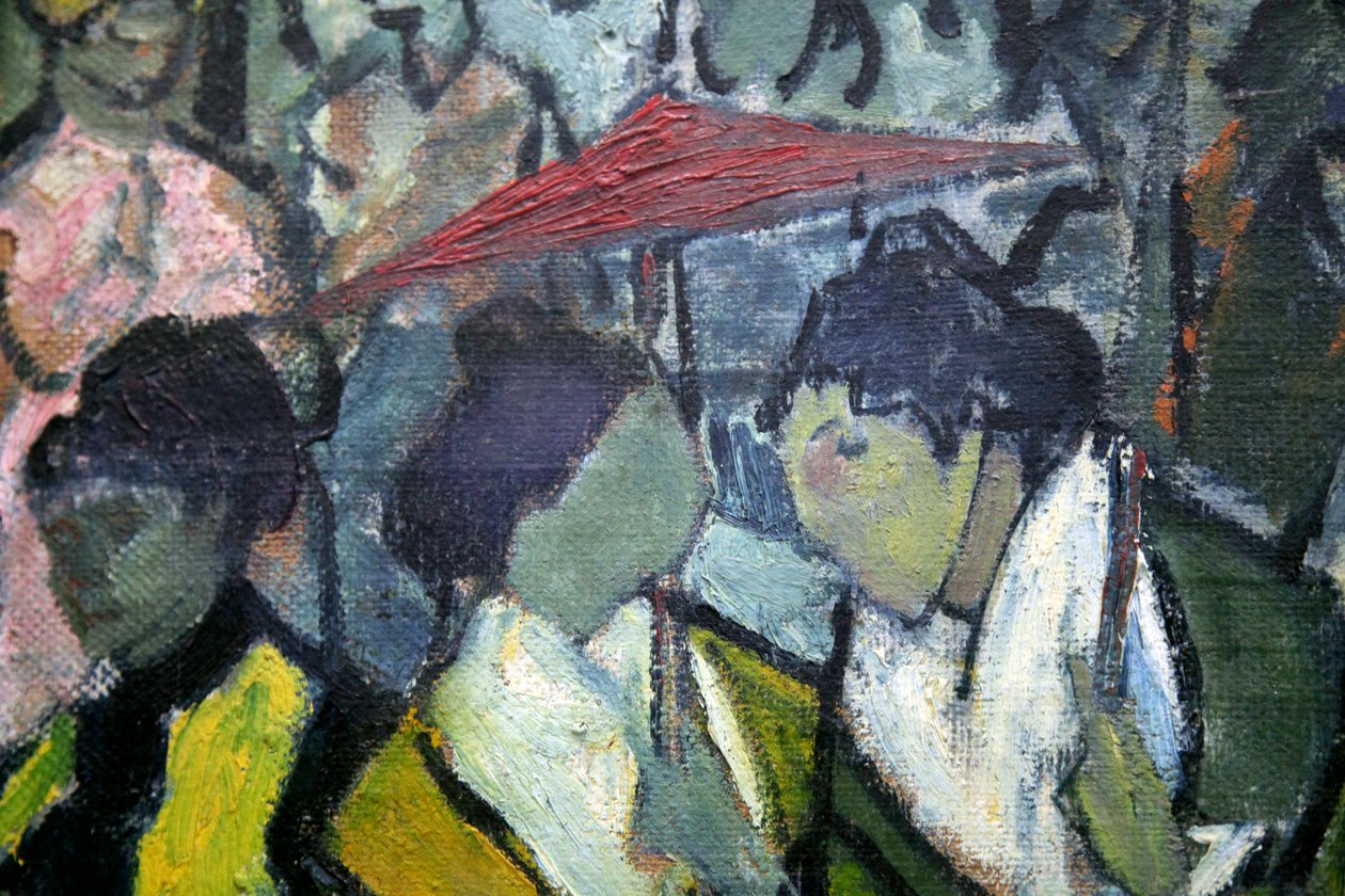 „Az arles-i aréna”, 1888. alkotó: Vincent van Gogh