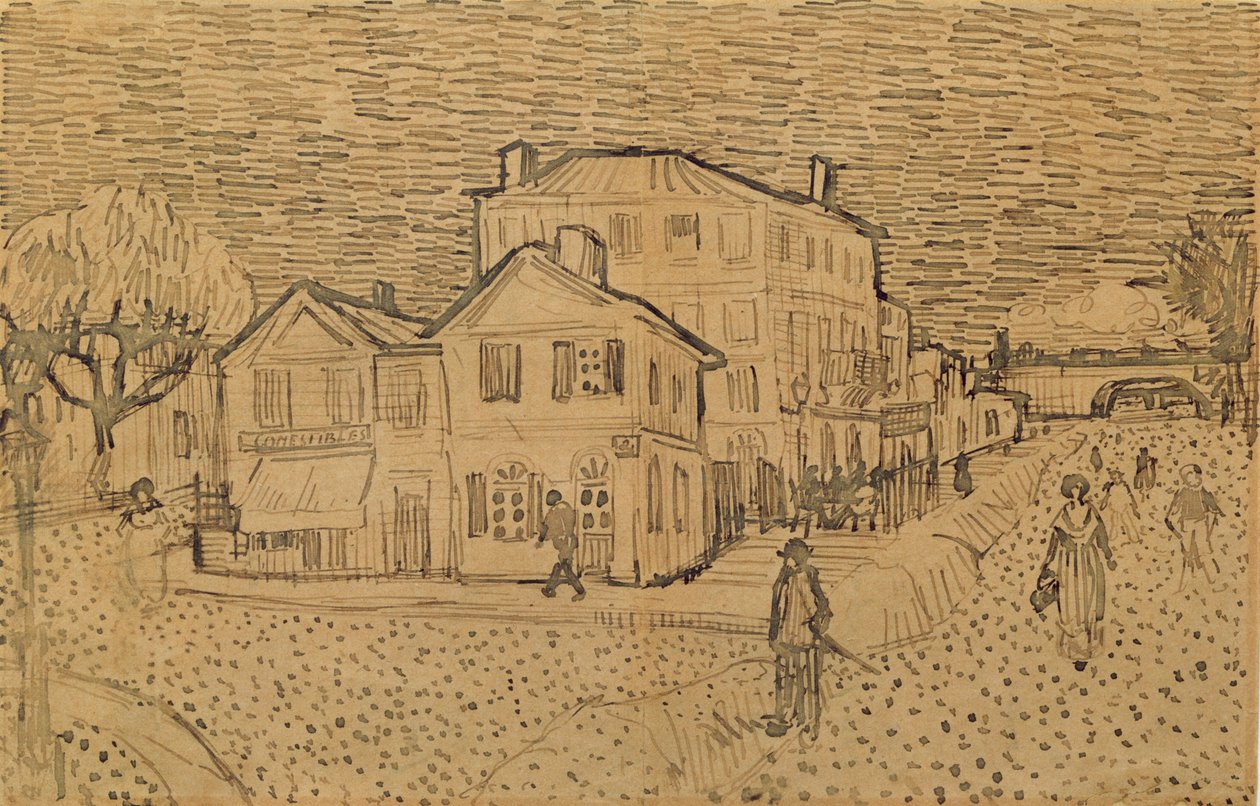 A Művész Háza Arles-ban alkotó: Vincent van Gogh