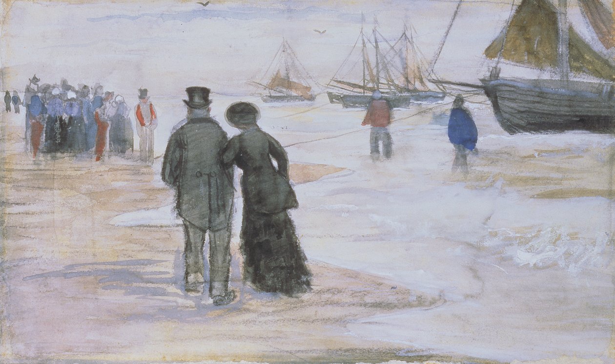 A scheveningeni strand alkotó: Vincent van Gogh