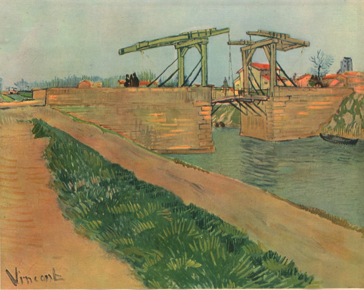 The Drawbridge, 1888. március, 1947. alkotó: Vincent van Gogh