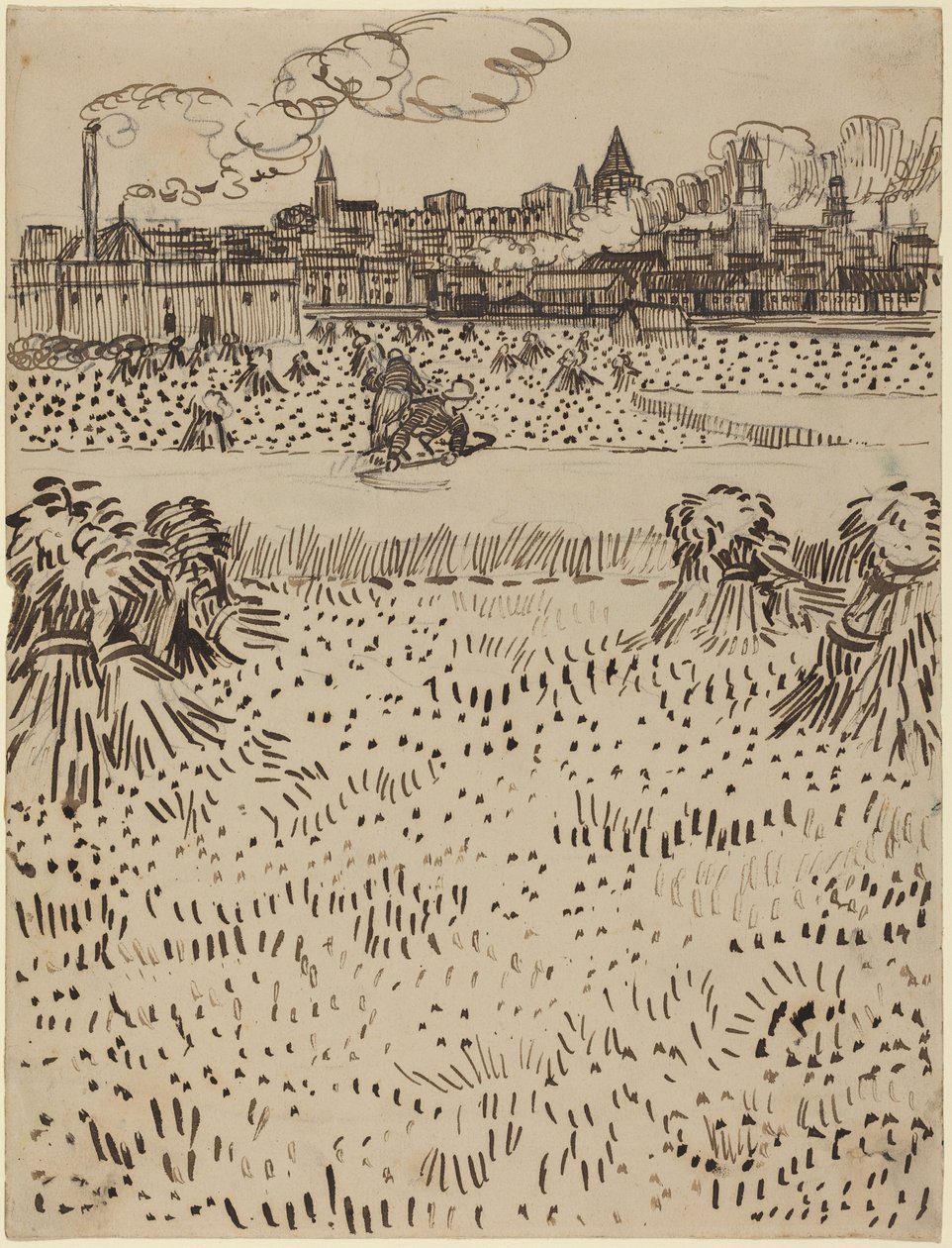 A betakarítás alkotó: Vincent van Gogh