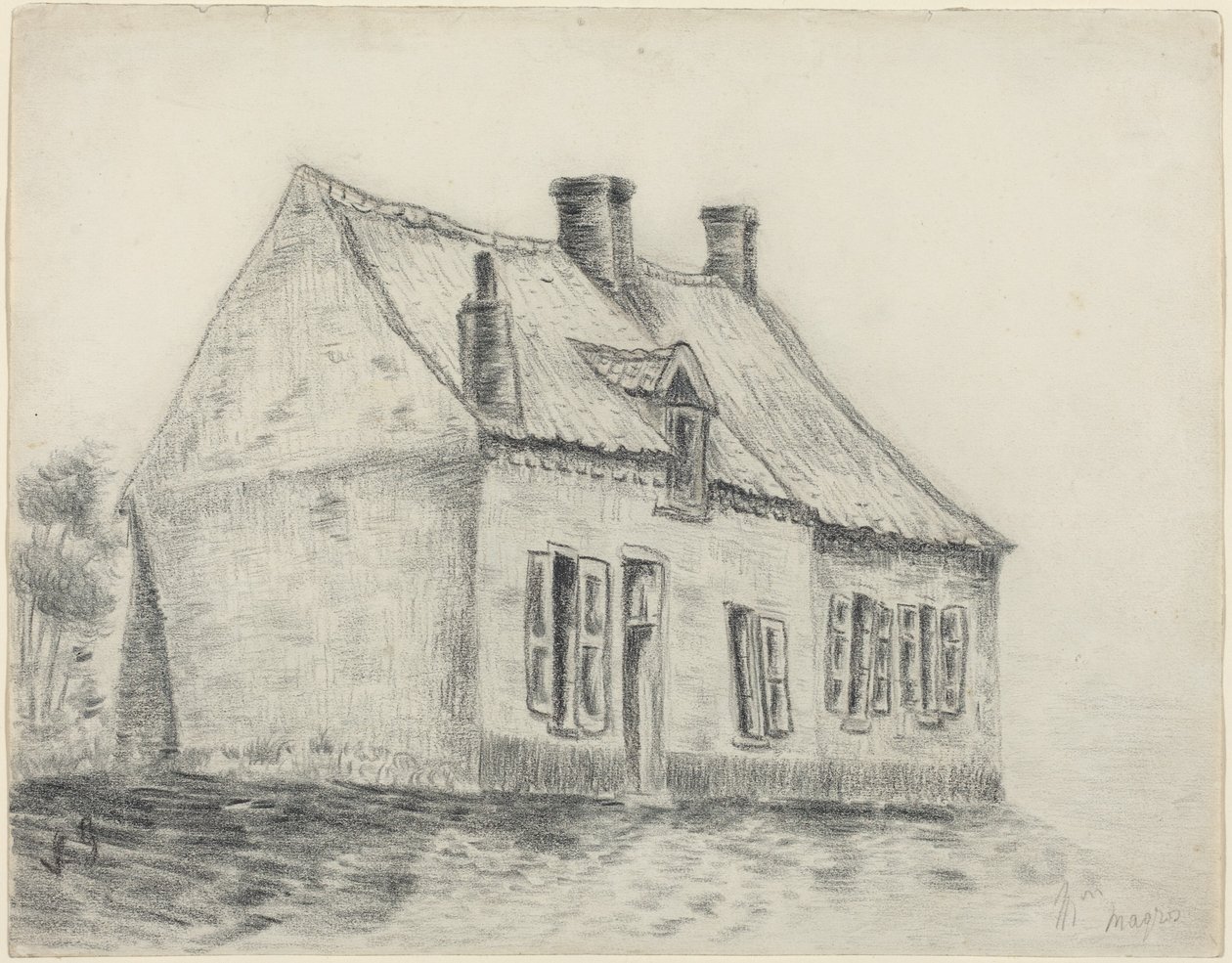 A Magrot-ház, Cuesmes alkotó: Vincent van Gogh