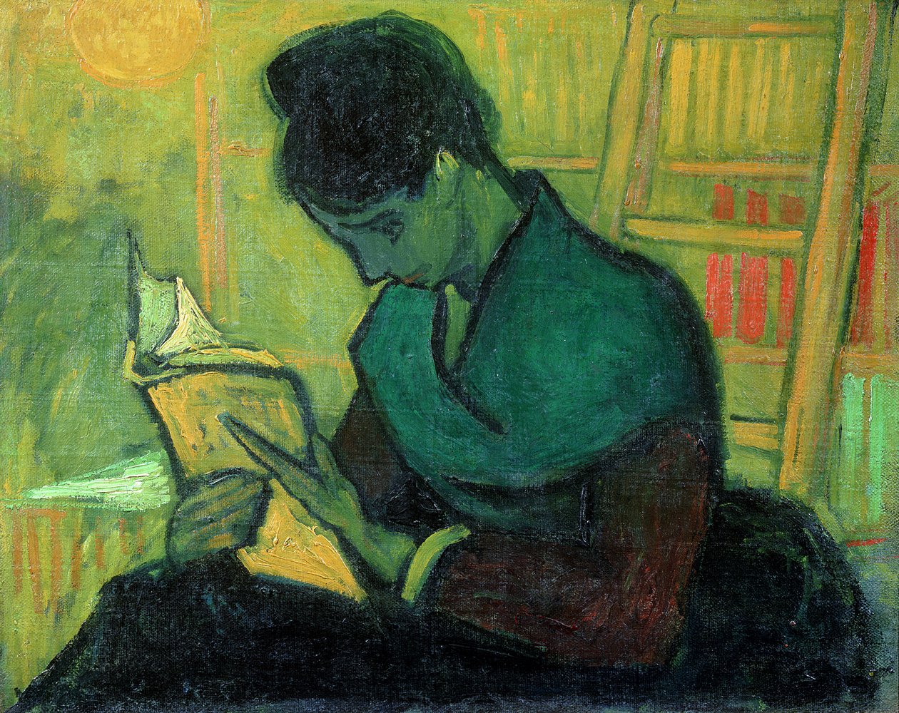 A regényolvasó, 1888 alkotó: Vincent van Gogh