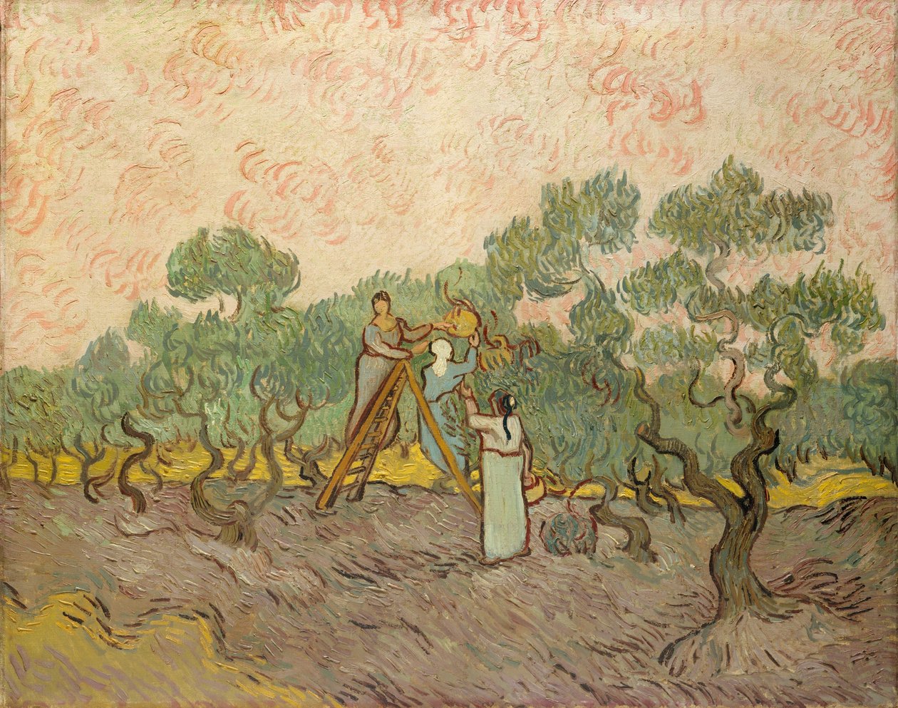 The Olive Pickers, Saint-Remy alkotó: Vincent van Gogh