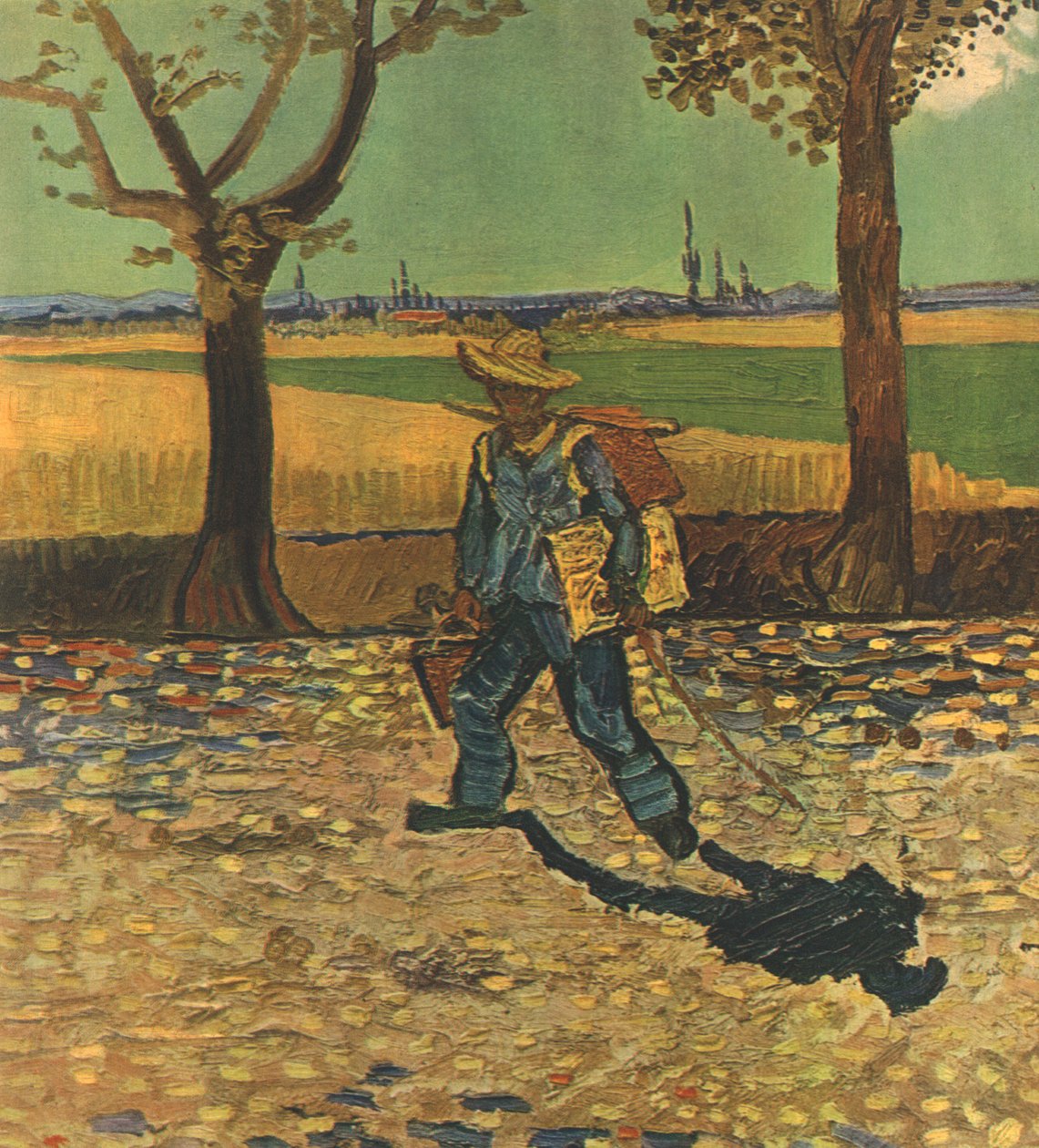 A festő munkába menet, avagy az út Tarasconba, 1888. augusztus, 1947. alkotó: Vincent van Gogh