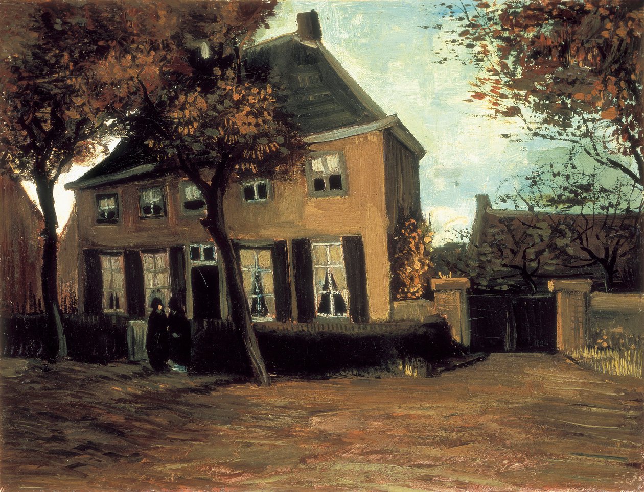 Nuenen plébániaháza alkotó: Vincent van Gogh