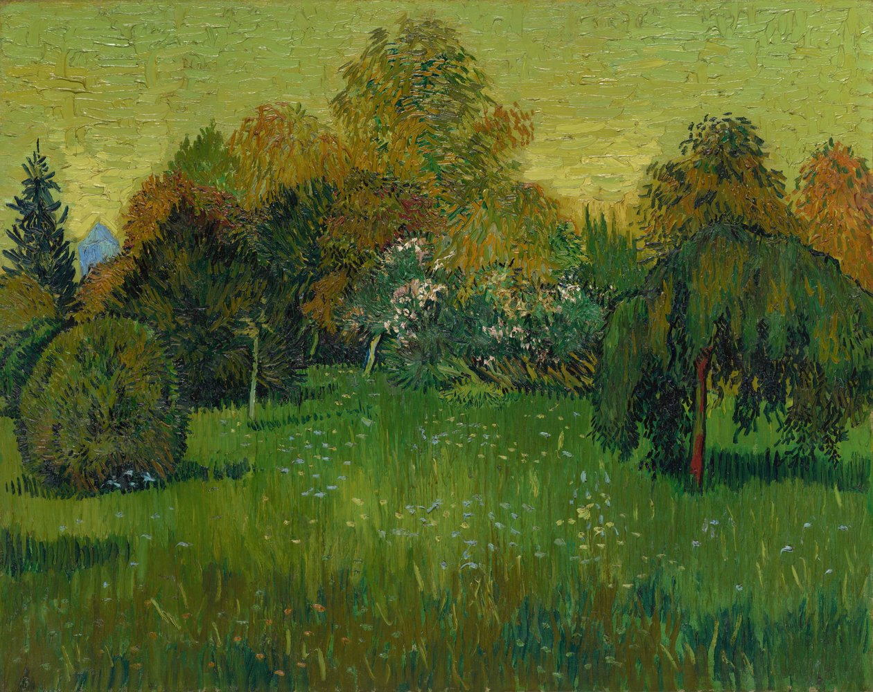A költő kertje, 1888. alkotó: Vincent van Gogh