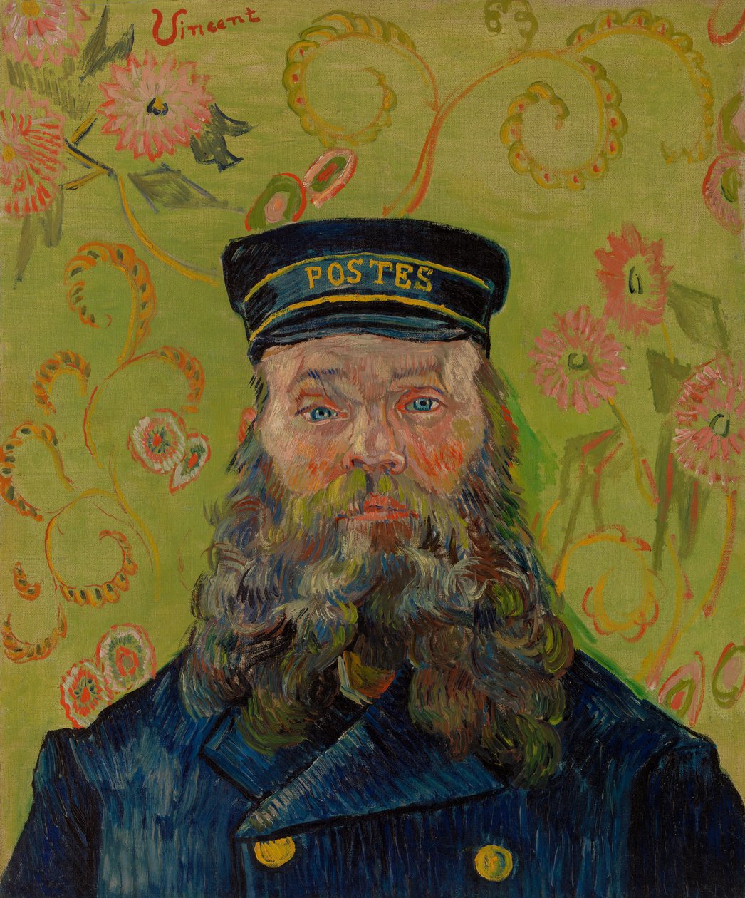A postás (Joseph-Etienne Roulin) alkotó: Vincent van Gogh