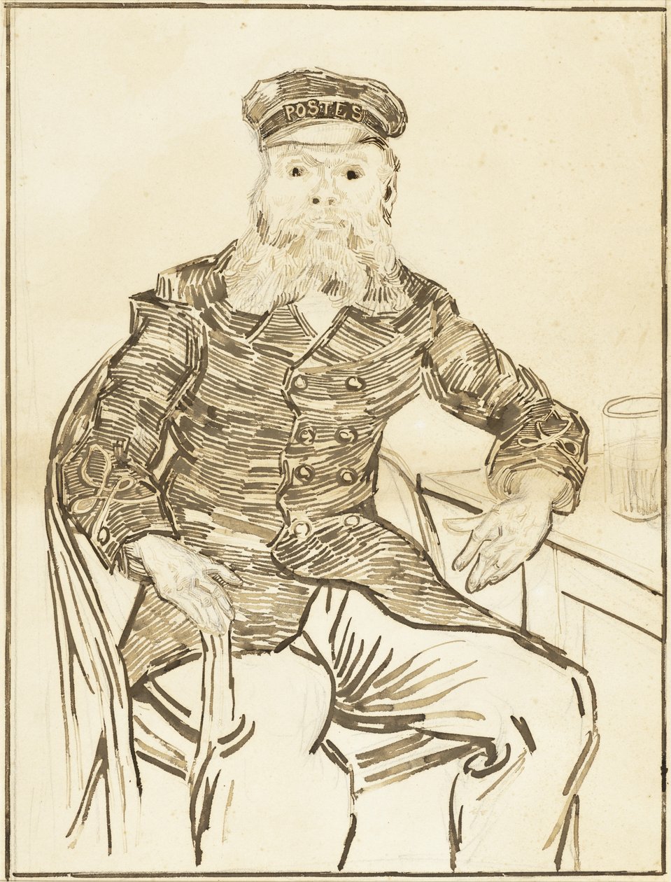 Joseph Roulin postás alkotó: Vincent van Gogh