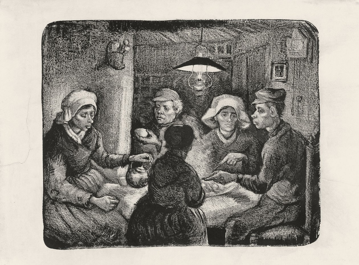 A krumplievők alkotó: Vincent van Gogh