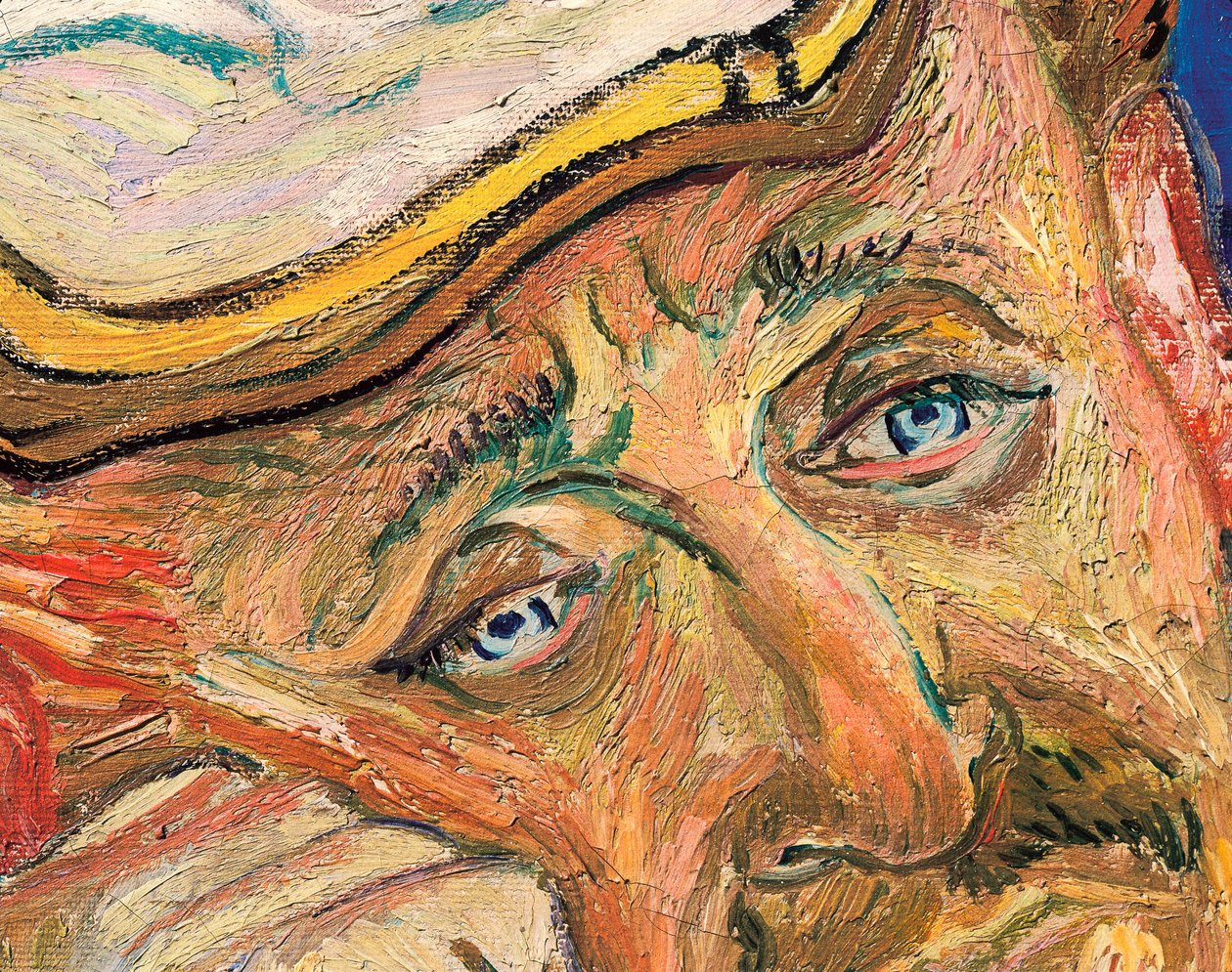 Paul Gachet orvos, részlet alkotó: Vincent van Gogh