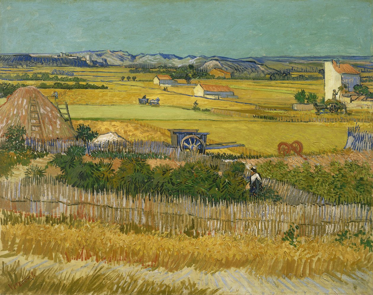 A betakarítás alkotó: Vincent van Gogh