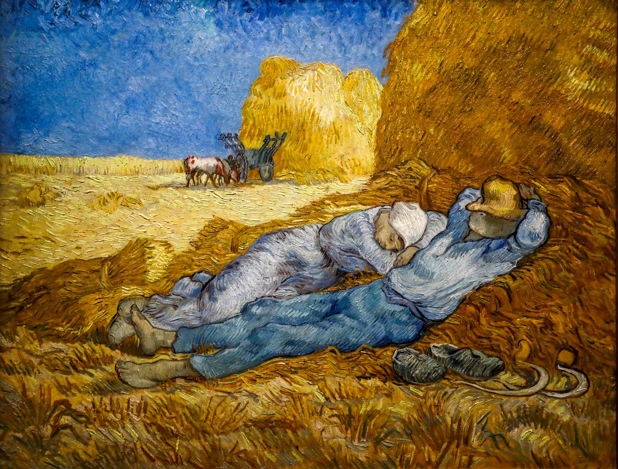 A meridiánvonal, más néven a Szieszta alkotó: Vincent van Gogh