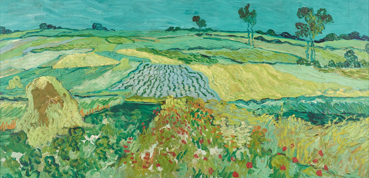 Az Auvers melletti síkság alkotó: Vincent van Gogh