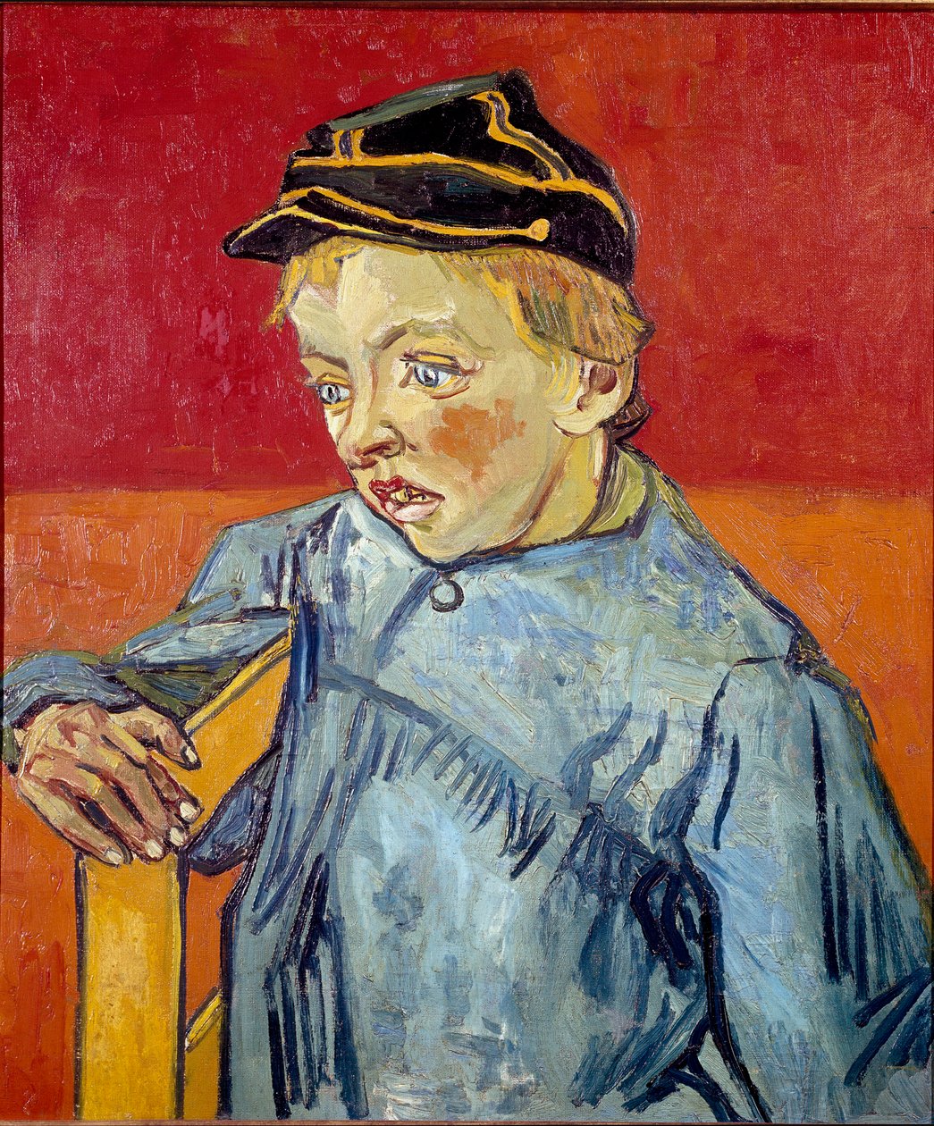 Az iskolás fiú. Vincent Van Gogh (1853-1890) festménye alkotó: Vincent van Gogh