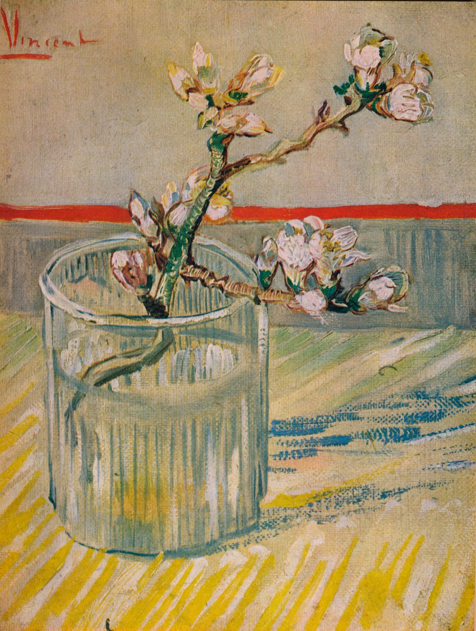 Mandula virágzó szár, 1888 alkotó: Vincent van Gogh