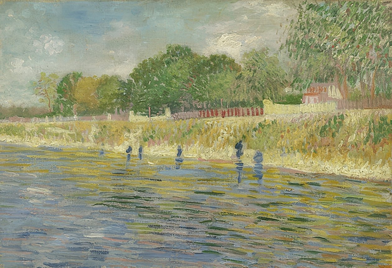 A Szajna partja. Párizs, 1887. május-július alkotó: Vincent van Gogh