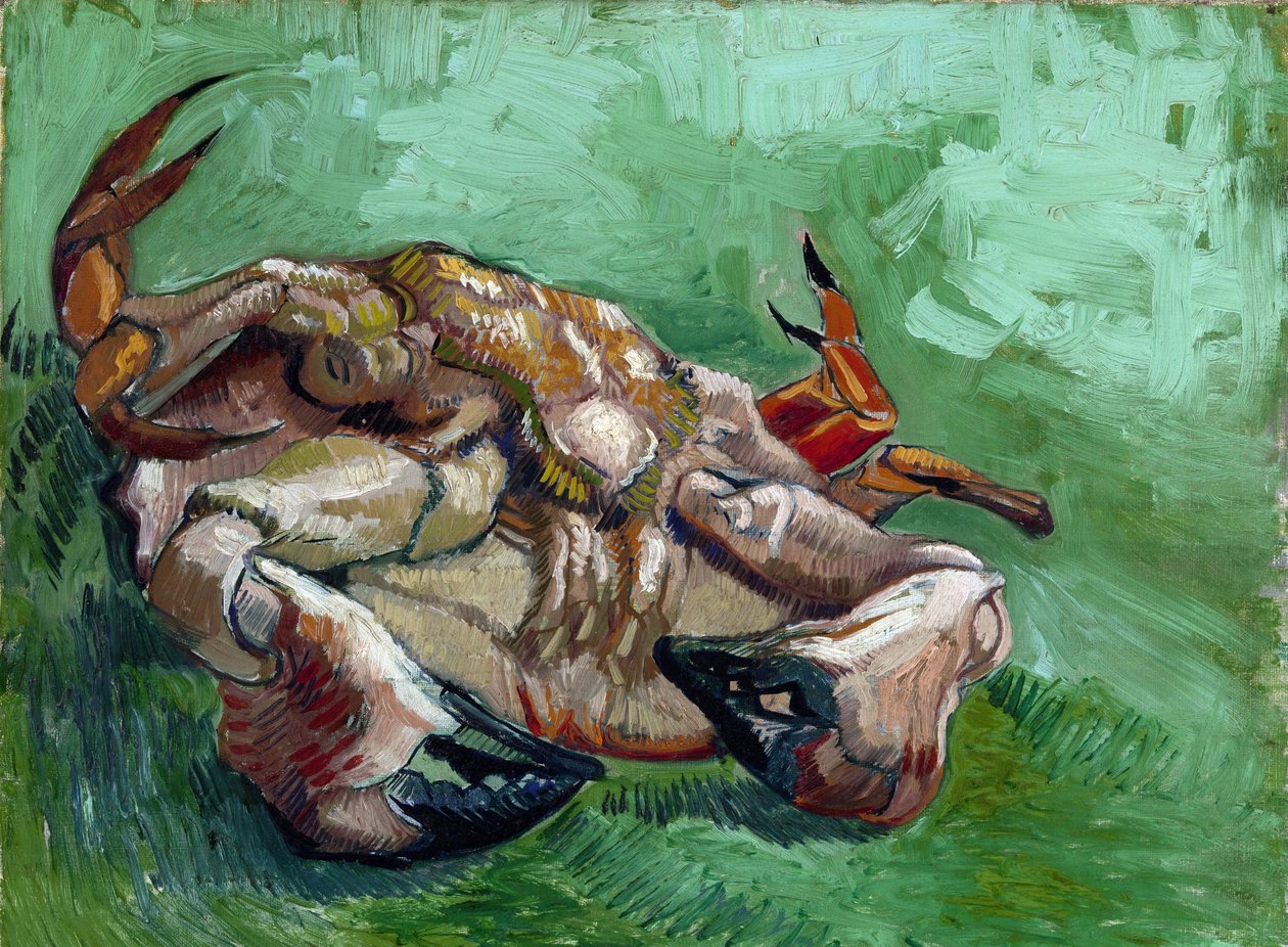 "Egy rák a hátán" Vincent van Gogh (1853-1890) festménye 1889 Méret: 38x46,5 cm Van Gogh Múzeum, Amszterdam alkotó: Vincent van Gogh