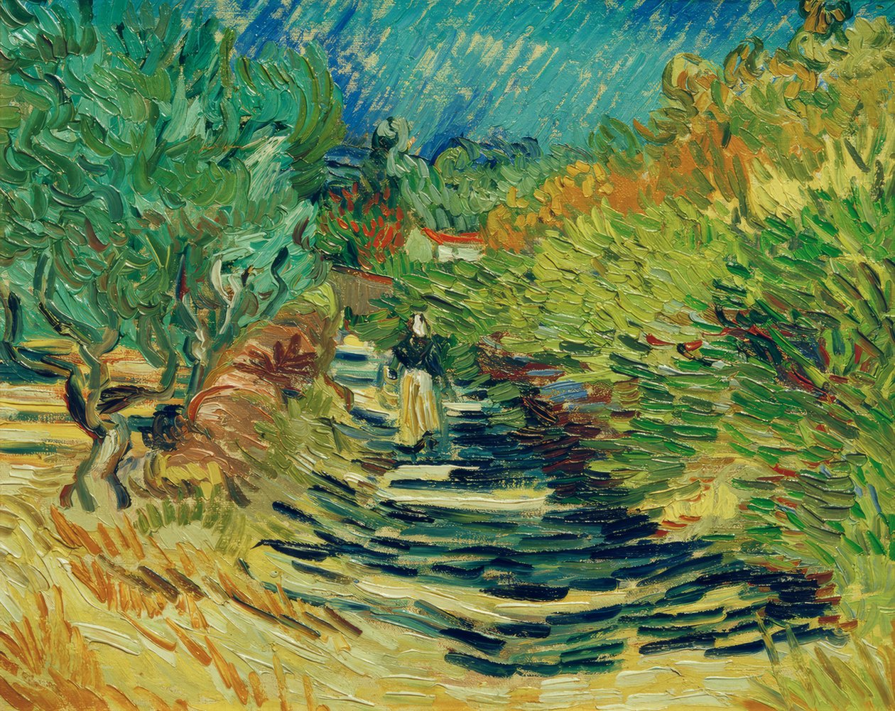 Út Saint-Rémyben alkotó: Vincent van Gogh