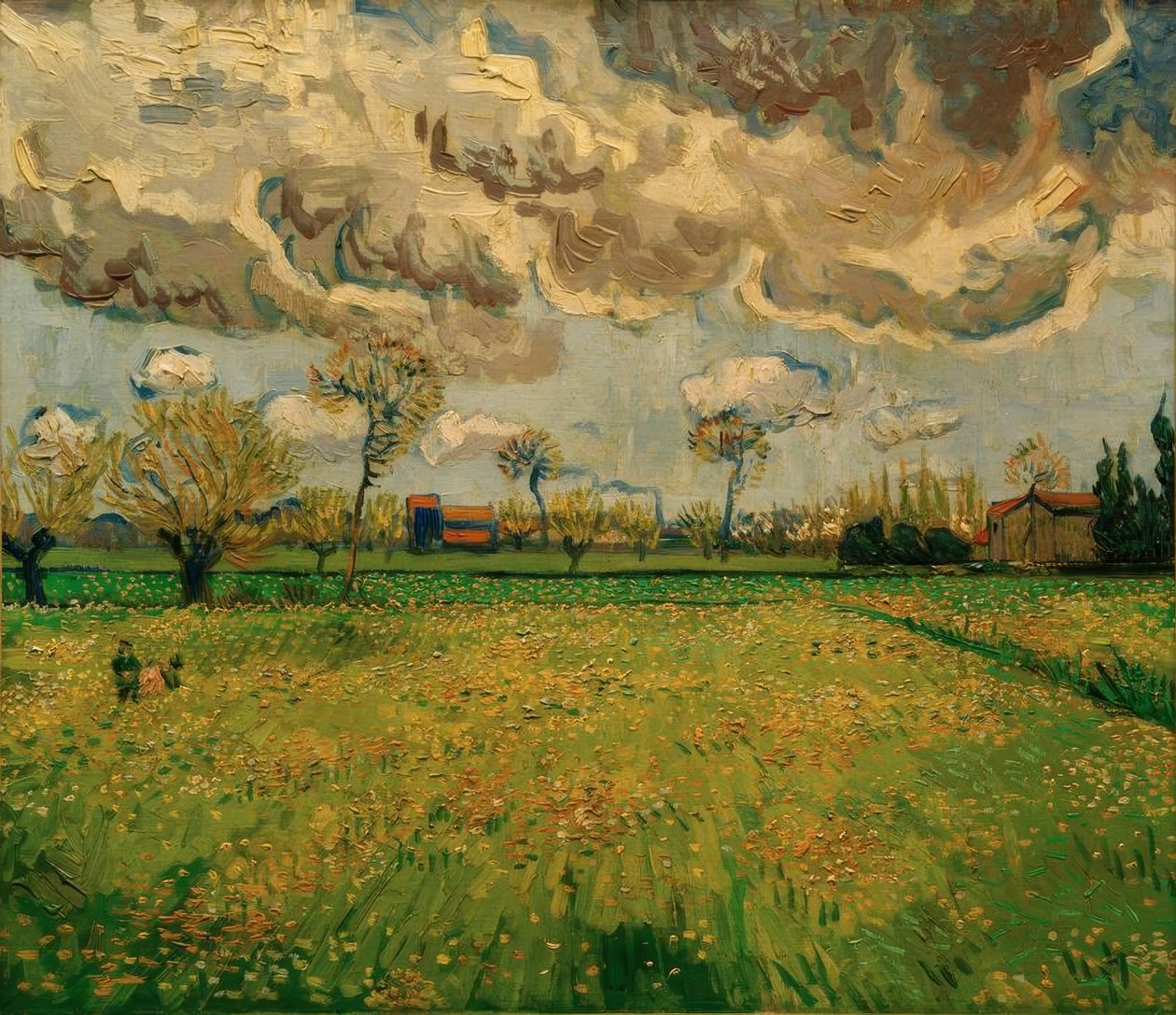 Meadows (arles) alkotó: Vincent van Gogh