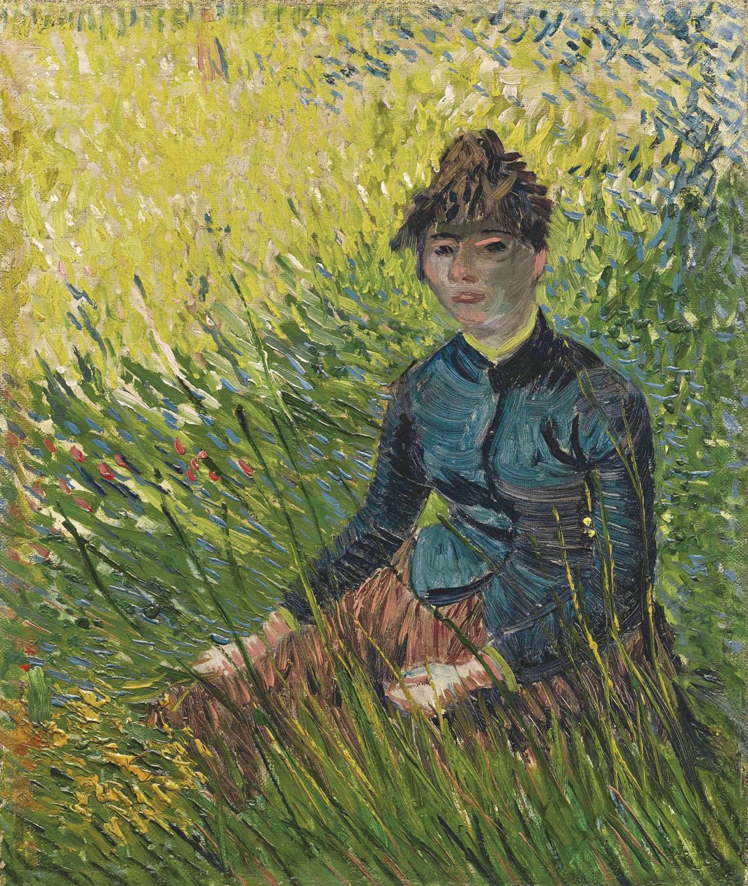 Nő a búzamezőn Nő a búzamezőn, 1887 alkotó: Vincent van Gogh
