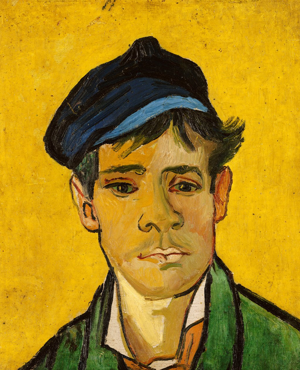Kalapos fiatalember, 1888 alkotó: Vincent van Gogh