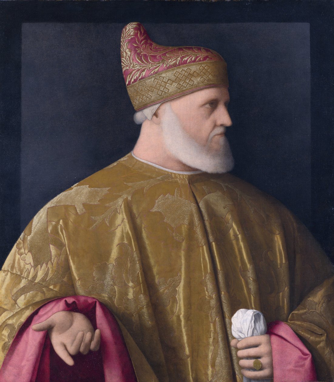 A dózse arcképe, Andrea Gritti alkotó: Vincenzo Catena