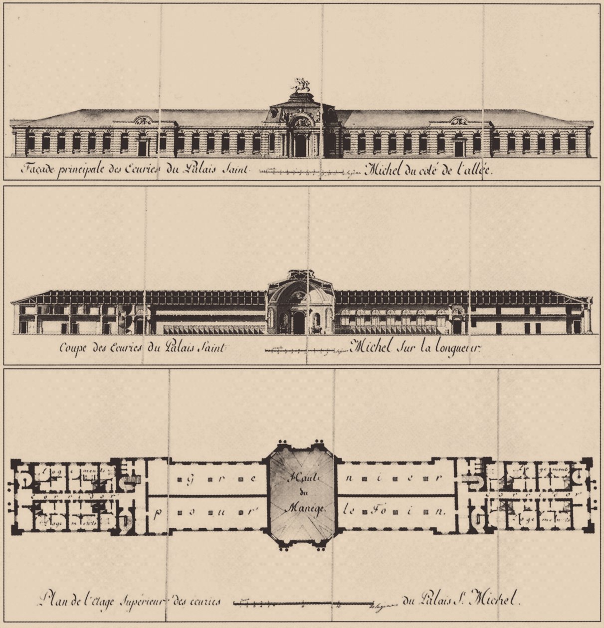 Szent Mihály-kastély Szentpéterváron, 1797 alkotó: Vincenzo Brenna