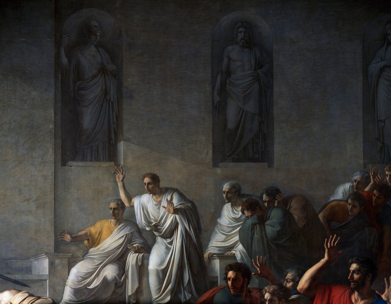 Caesar halála, ie 44. március 15 alkotó: Vincenzo Camuccini