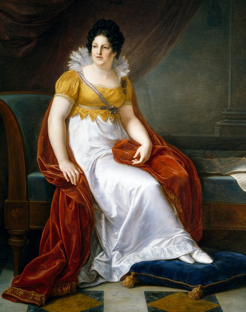 Maria Louisa, Spanyolország hercegnőjének portréja alkotó: Vincenzo Camuccini