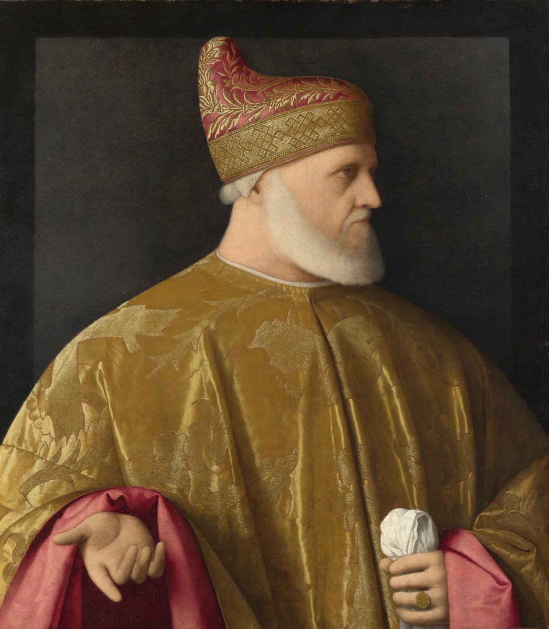 A dózse portréja, Andrea Gritti alkotó: Vincenzo Catena