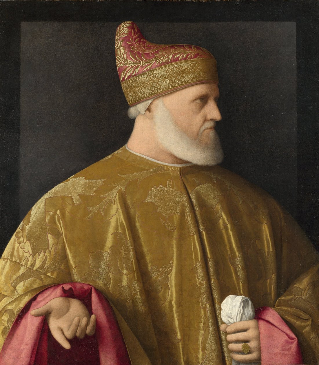 A dózse portréja, Andrea Gritti alkotó: Vincenzo Catena