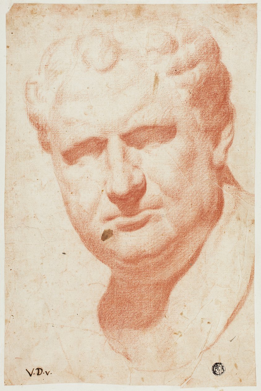 Vespasianus ókori portré mellszobra alkotó: Vincenzo Dandini