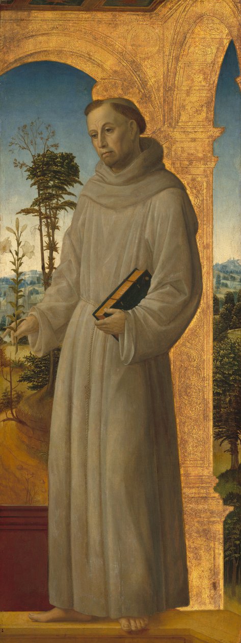 Páduai Szent Antal, c. 14951500. alkotó: Vincenzo Foppa
