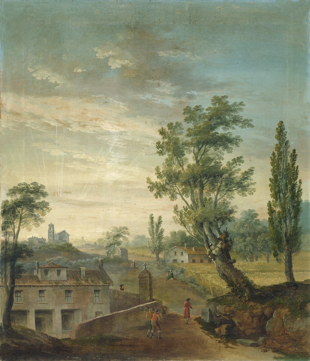 Nyár (olaj, vászon) alkotó: Vincenzo Martinelli
