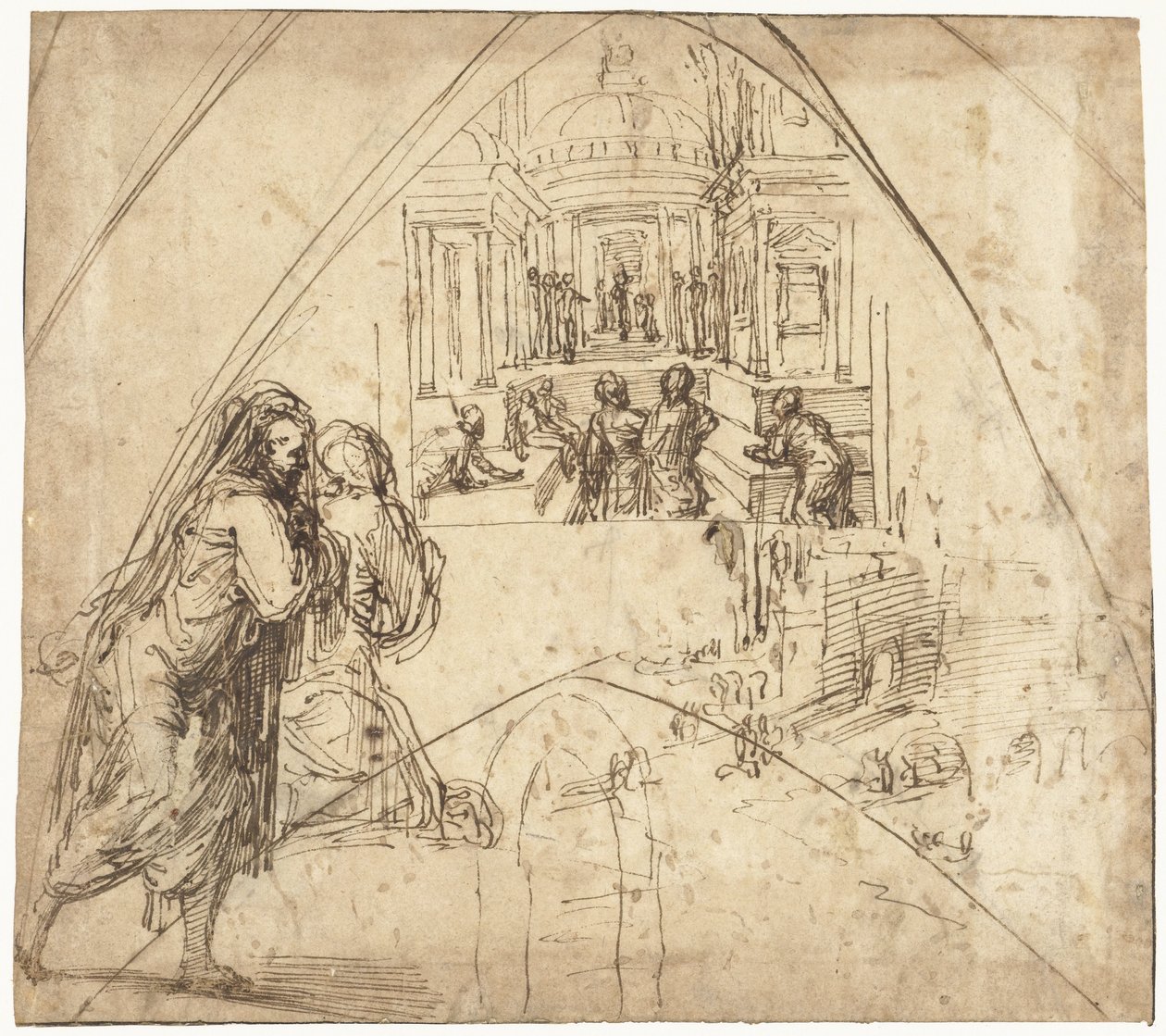 Mária temploma alkotó: Vincenzo Tamagni da San Gimignano