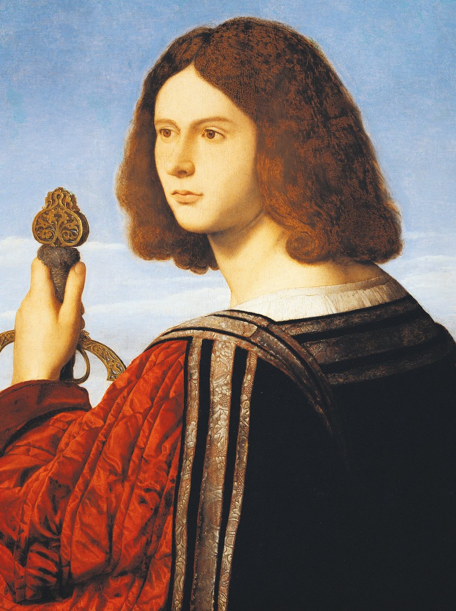Francesco Maria Della Rovere portréja (Senigallia, Pesaro-1490 alkotó: Vincenzo di Biagio Catena