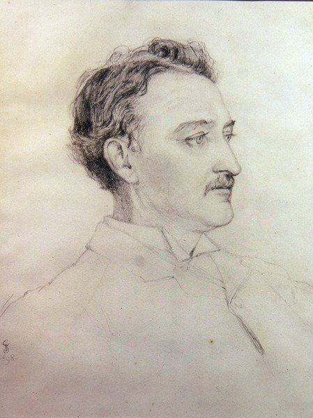 Cecil Rhodes (litográfia) alkotó: Violet Duchess of (after) Rutland
