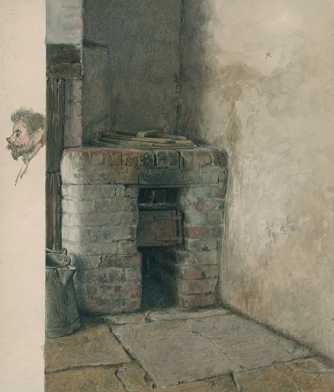 The Cold Hearth (wc a fedélzeten) alkotó: Violet Linton