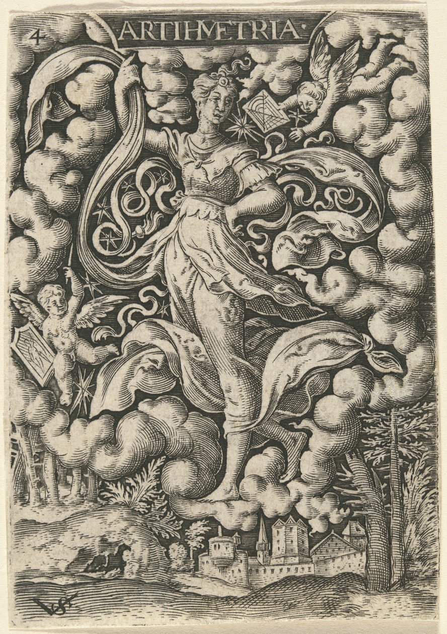 Artihmetria (Aritmetika) alkotó: Virgil Solis