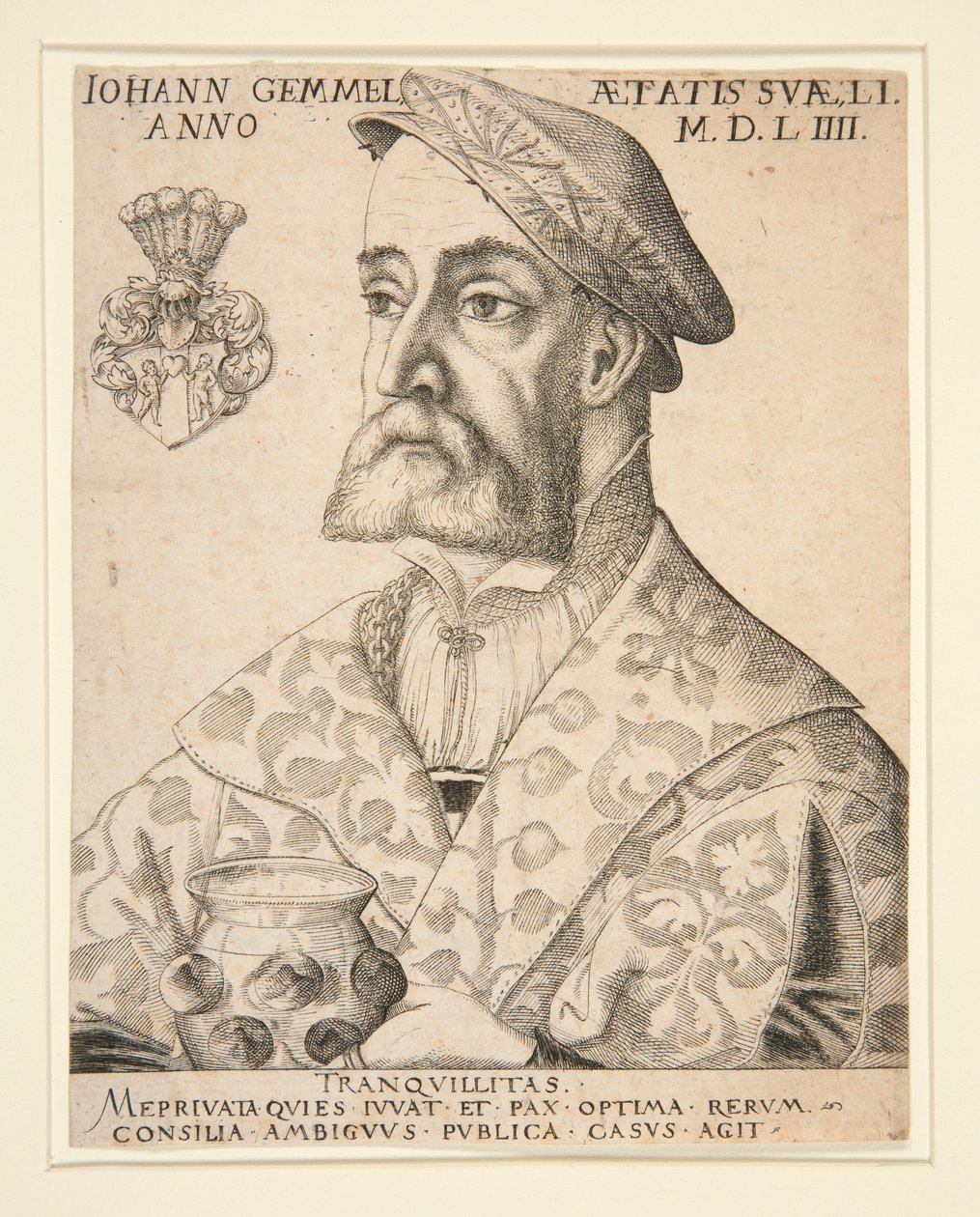 Joannes Gemmel portréja alkotó: Virgil Solis