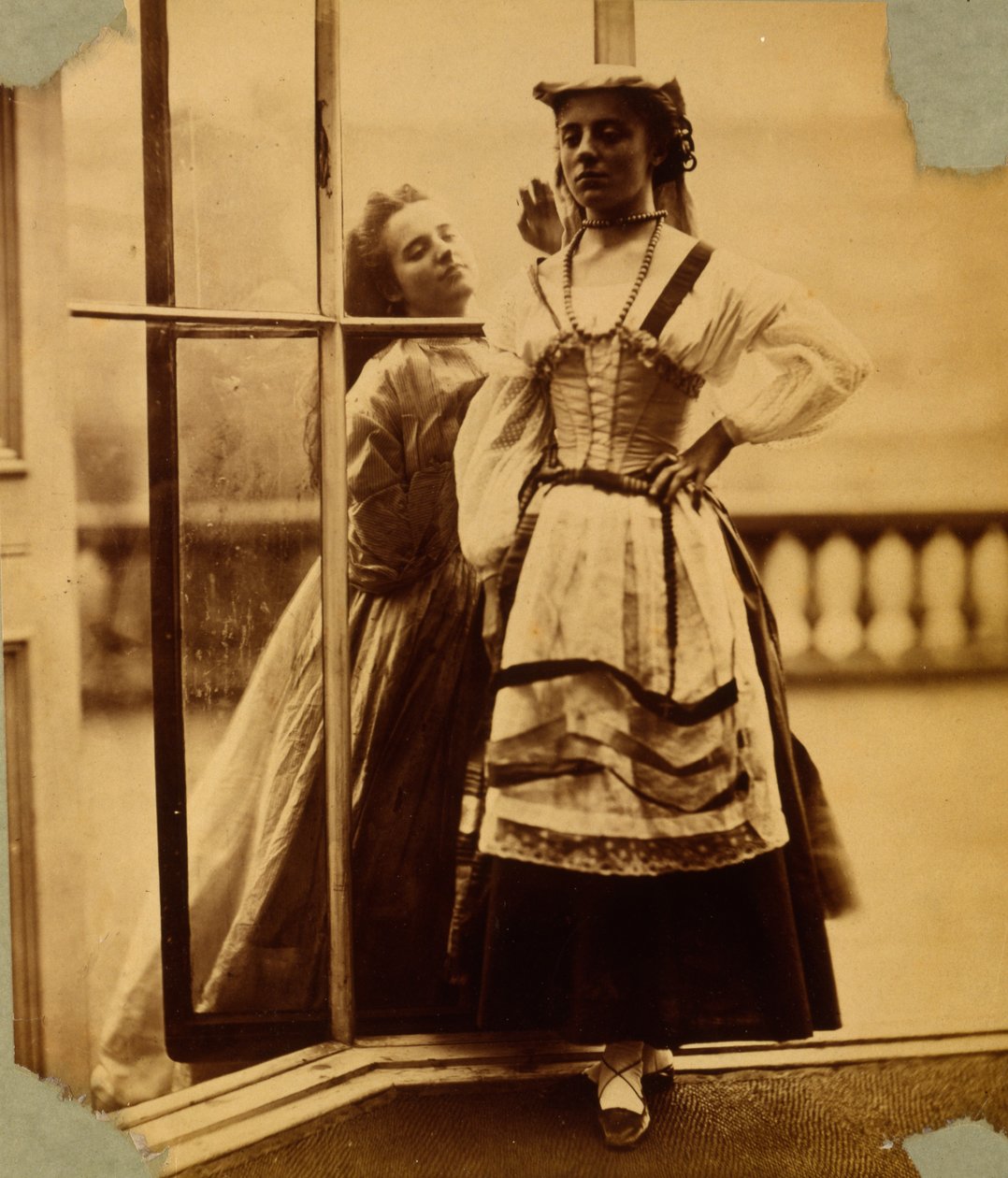 Tanulmány egy parasztruhás lányról, 1855-65 körül alkotó: Viscountess Hawarden