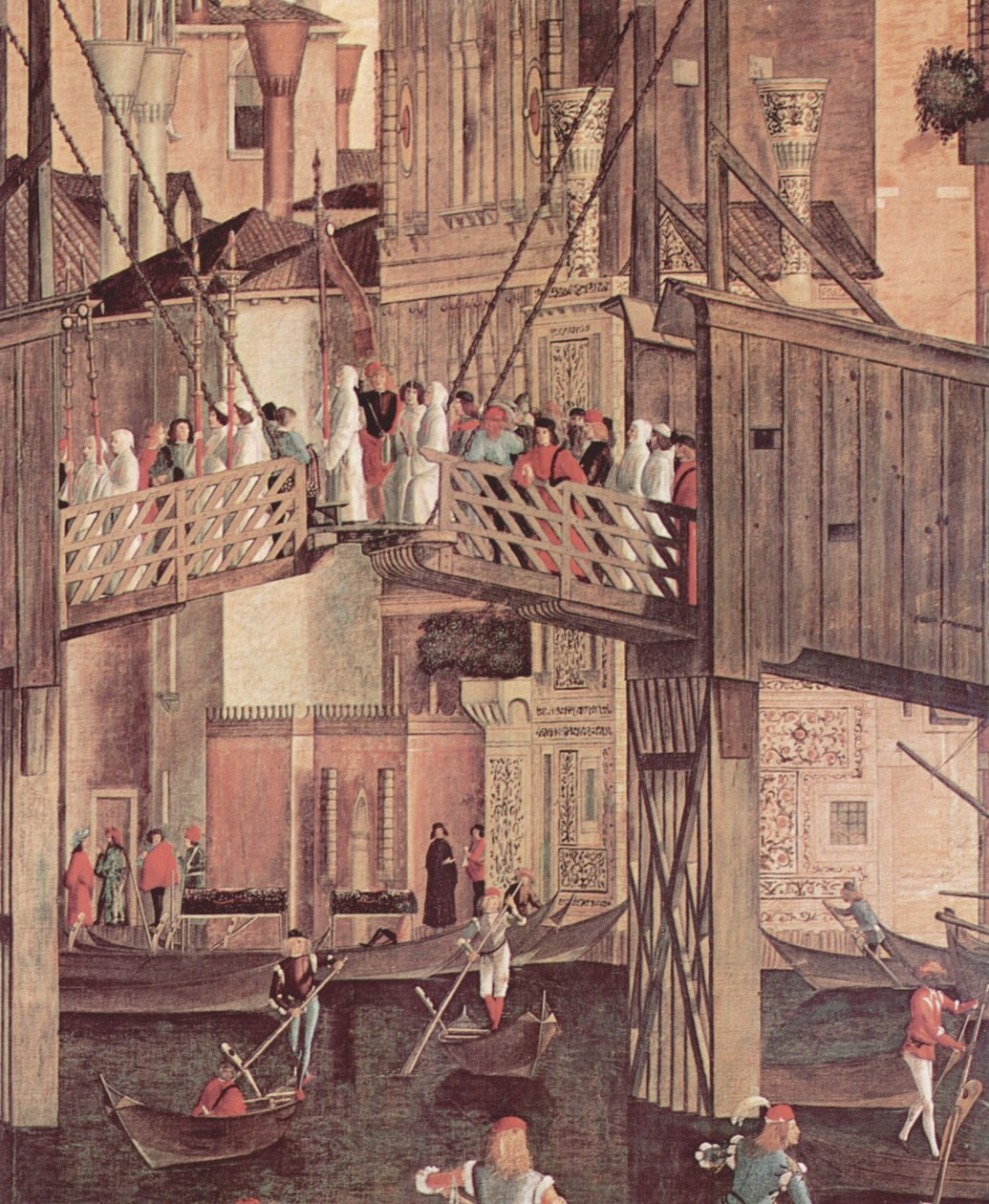 A Szent Kereszt ereklyéjének csodája alkotó: Vittore Carpaccio