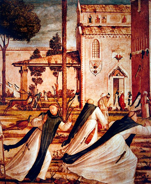 Részlet az oroszlánszelídítő Szent Jeromosról, 1501-2009 körül alkotó: Vittore Carpaccio