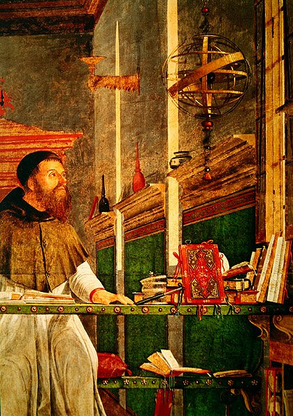 Részlet Szent Ágoston látomásából, 1502-2008 körül alkotó: Vittore Carpaccio